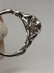 10KWG Lady's Diamond Wedding Set Size 7